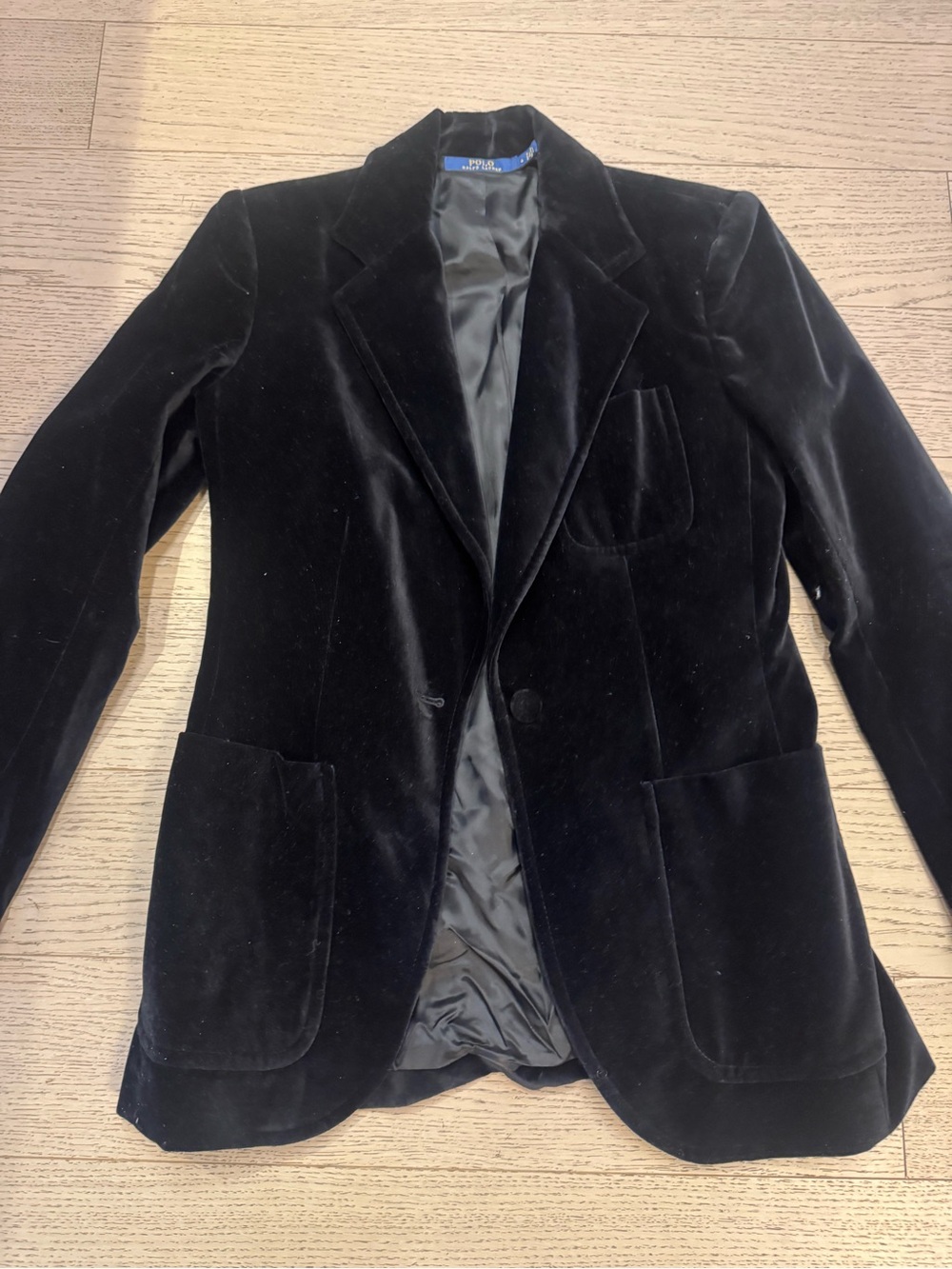 Ralph Lauren velvet blazer